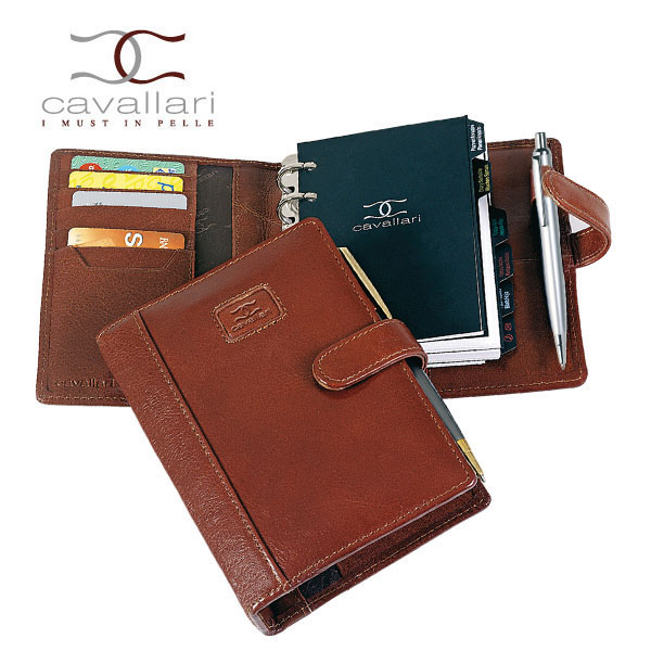 Organizer pelle A6 Cavallari 